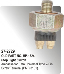 Stop Light Switch Ambassador, Tata Universal Type 2-Pin Screw Terminal (PMP-3101) (HP-27-2729)