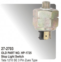 Stop Light Switch Tata 1210SE 3 Pin Zues Type (HP-27-2703)