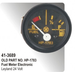 Fuel Meter (Electronic)  Leyland 24 Volt (HP-41-3689)