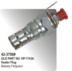 Heater Plug (Glow Plug)  Massey Ferguson   (HP-42-3706#)