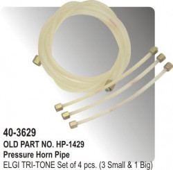 Pressure Horn Pipe (Nylon) ELGI TRI-TONE Set of 4 pcs. (3 Small & 1 Big) (HP-40-3629)