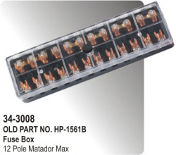 Fuse Box 12 Pole Matador Max (HP-34-3008)
