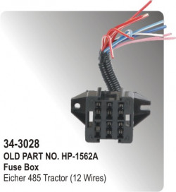 Fuse Box Eicher Tractor (12 Wires) (HP-34-3028)