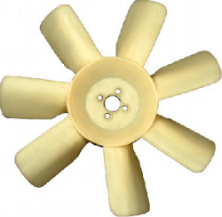 SILVER Fan Blade Leyland Hino 6D (Dia 418Mm) 