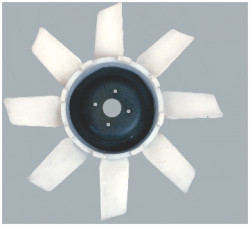 SILVER Radiator Fan Blade Allwyn Nissan (Dia 380Mm) 