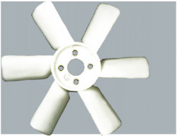 SILVER Radiator Fan Blade Ambassador (6 Wings) (Dia ) 