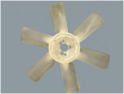 SILVER Radiator Fan Blade Fiat (6 Wings) (Dia 305) 