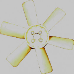 SILVER Radiator Fan Blade Gypsy (A.C) (Dia 267) 