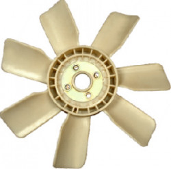 SILVER Radiator Fan Blade Leyland Hino 6E (Steel Plate) (Dia 418Mm) 