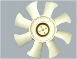 SILVER Radiator Fan Blade Matador F-307 (Steel Plate) (Dia 450) 