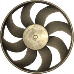 SILVER Radiator Fan Blade Tata Winger (Dia 381) 