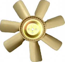 SILVER Radiator Fan Blade Tempo Traveller (7 Wings) (Dia 418) 