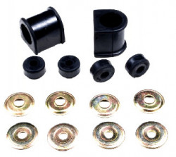 SILVER Front Stabilizer Link Kit (14 Pcs.) Mahindra Scorpio 