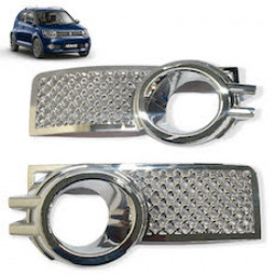 Alpine Premium Quality Fog Light Lamp Cover (Chrome) Ignis