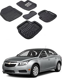 3D Floor Foot Mat CRUZE BLACK