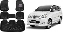 3D Floor Foot Mat INNOVA Black (With Dicky)