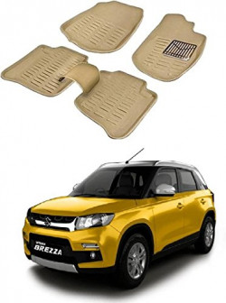 3D Floor Foot Mat Vitara Brezza Beige