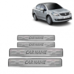 Alpine Premium Quality Foot Steps Plain (Stainless Steel) For SX4 (Set of 4)