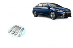 Alpine Premium Quality Outer Door Handle Catch Cover (Chrome) Ciaz