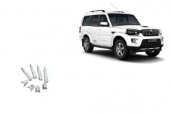 Alpine Premium Quality Outer Door Handle Catch Cover (Chrome) Scorpio Type 4 2014 Onwards
