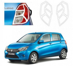 Alpine Premium Quality Tail Light Lamp Cover (Chrome) Celerio