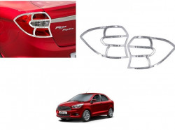 Alpine Premium Quality Tail Light Lamp Cover (Chrome) Figo Aspire