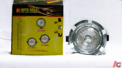 Autogold Fog Light Lamp Assembly Bolero Type 2 (White) AG