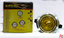 Autogold Fog Light Lamp Assembly Bolero Type 2 (Yellow) AG