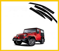 Autolite Door Sun/Rain Visor Mahindra Thar (Injection Moulded)