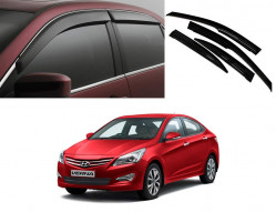 Autolite Door Sun/Rain Visor Verna Fluidic 2018 Onwards (Injection Moulded)