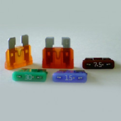 Car Electrical Spare 10x Standard Blade Fuses 25 Amp For Electrical Components 
