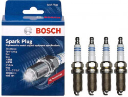 BOSCH 02422356667A0 Spark Plug Nickel Super Plus FR 7DC+ for AUDI, MARUTI, FIAT, HYUNDAI, RENAULT, JAGUAR, MERCEDES-BENZ, MITSUBISHI, OPEL, SKODA, TOYOTA, CHEVROLET Cars