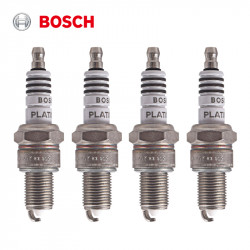 BOSCH 0242236811EHG Spark Plug Santro/ Santro Xing / Getz / Verna / Elantra / Accent / Accent Viva / Honda City ZX / Logan / Scorpio / Bolero CNG / Fiat Uno (Set of 4) 