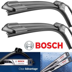 Bosch Clear Advantage Soft Wiper Blades, 24"/19" (Set of 2) for City Type 5 / 6 iVTEC/ City idTEC