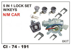 Car International 5 In 1 Family W/Ignition Maruti Car 800 Type 1  CI-191