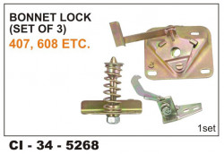 Car International Bonnet Lock (3Pcs) Tata 407  CI-5268