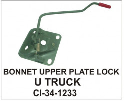 Car International Bonnet Lock Upper Plate U-Truck  CI-1233