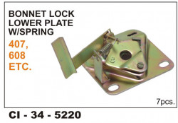 Car International Bonnet Plate 407 W/Spring  CI-5220