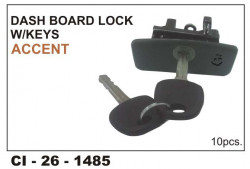 Car International Dash Board Lock Accent W/Keys  CI-1485