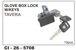 Car International Dash Board Lock W/Keys Tavera  CI-5708