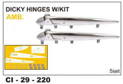 Car International Dicky Hinges Ambassador. W/Kit  CI-220