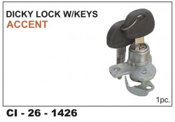 Car International Dicky Lock W/Key Accent  CI-1426
