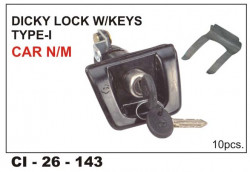 Car International Dicky Lock W/Key Maruti Car 800 T-1 CI-143