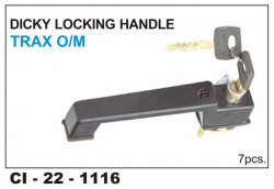 Car International Dicky Lock W/Key O/M Trax  CI-1116