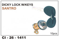 Car International Dicky Lock W/Key Santro  CI-1411