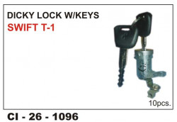 Car International Dicky Lock W/Keys Swift  CI-1096