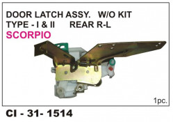 Car International Door Latch Assembly Scorpio (W/O Kit) Rear Left  CI-1514L