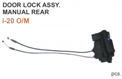 Car International Door Lock Assembly Manual I20 Old Model Rear Right  CI-33104R