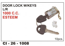 Car International Door Lock W/Key Esteem Left  CI-1008L