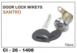 Car International Door Lock W/Key Santro Left  CI-1408L